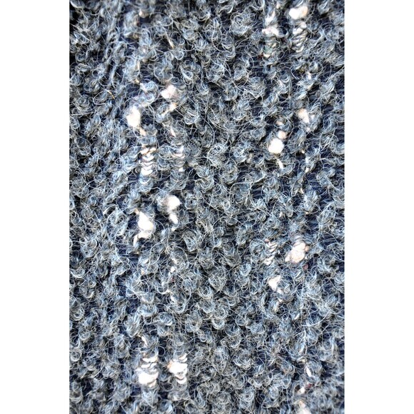 Vintage Pop Corn Wool Duster Coat - Chunky 60s 70s - Coatree Union Label  S M - Picture 2 of 10